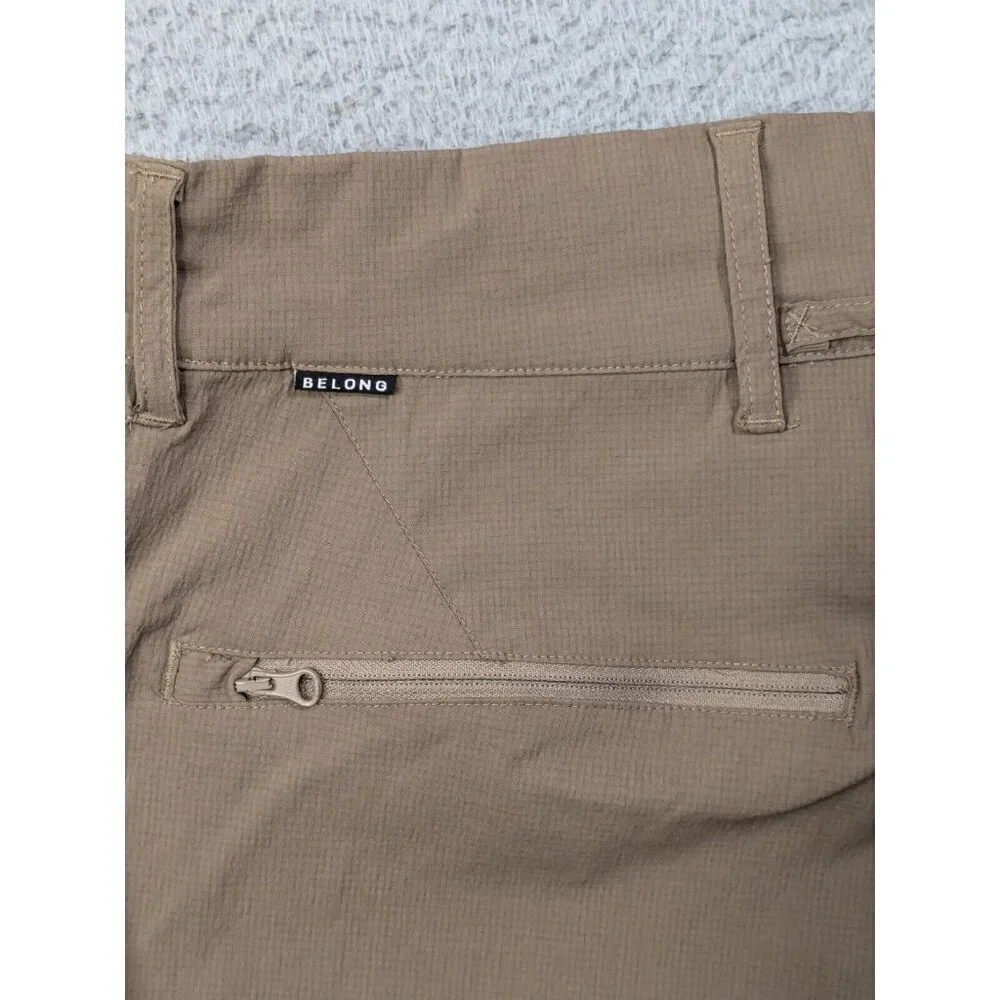 Belong Pants Small Traverse Tek Cordura Technical Hiking Climbing Outdoor Brown - Picture 13 of 14
